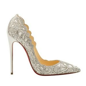 TOP VAGUE 120 Crystal Bridal Heels